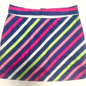 Vineyard Vines Colorful Striped Skort Women's 4